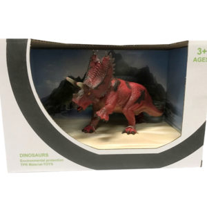 TPR dino toy pentaceratops soft dinosaur figure
