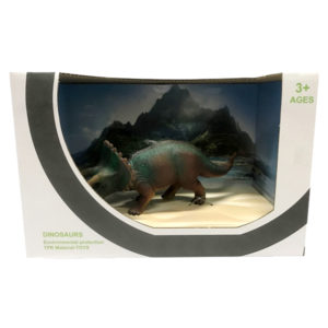 soft dinosaur toy TPR triceratops non toxic dino figure