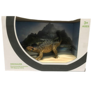 Soft dinosaur ankylosaurus figure non toxic dino toy
