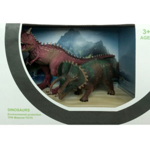 TPR Carnotaurus soft dinosaur toy non toxic dino figure
