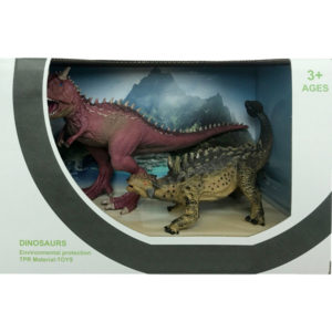 soft ankylosaurus toy TPR Carnotaurus dinosaur figure