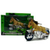 Akhal Teke Horse motorcycle toy friction motorcycle animal machine