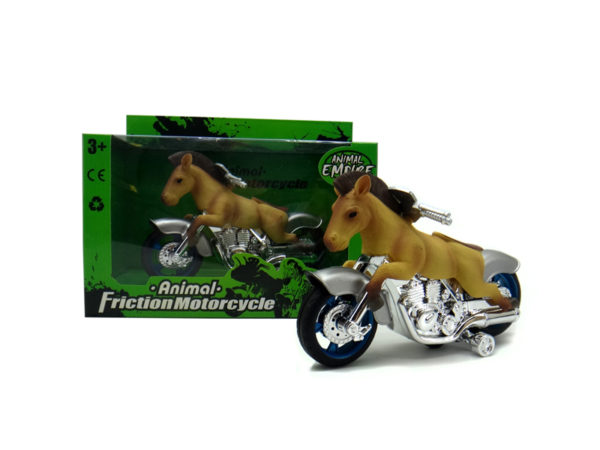 Akhal Teke Horse motorcycle toy friction motorcycle animal machine