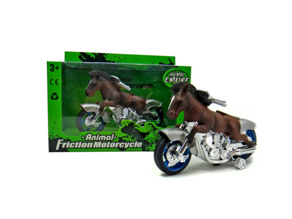 Arabian Horse motorcycle toy friction motorcycle animal machine