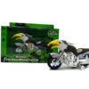 eagle motorcycle toy friction motorcycle animal machine