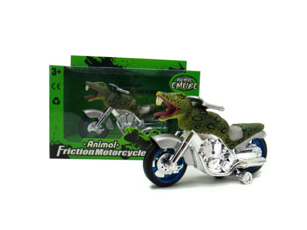 snake motorcycle toy friction motorcycle animal machine