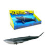 friction blue whale toy marine animal with wheel aqua toys