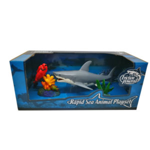 great white shark platset friction sea animal aqua toy