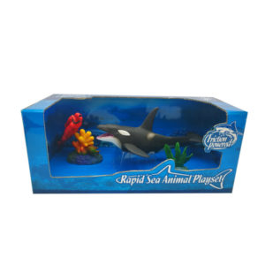 orca platset friction sea animal aqua toy with wheel