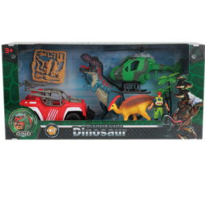 dino rescure set dinosaur playset parasaurolophus toy