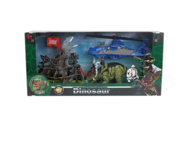 dino rescure playset dinosaur set dinosaur action toy