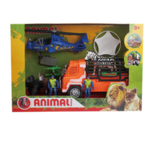 zoo animal playset animal rescue toy wild life set