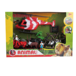 wild life play toys animal rescue set playset for kids