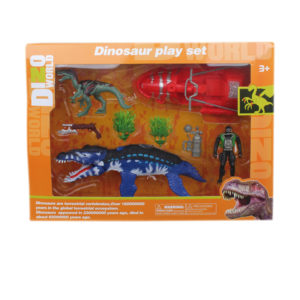 rescue dinosaur toy dino play set action figures