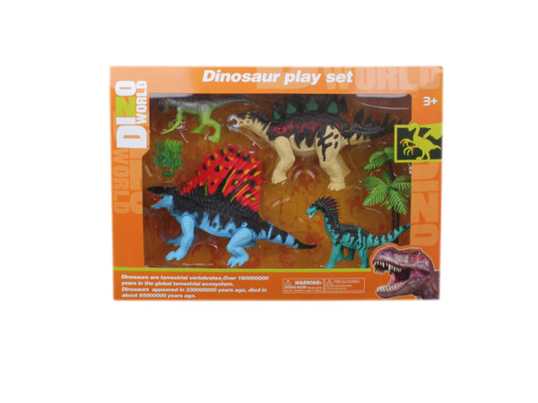 action dinosaur playset dino figures toy rescue theme set