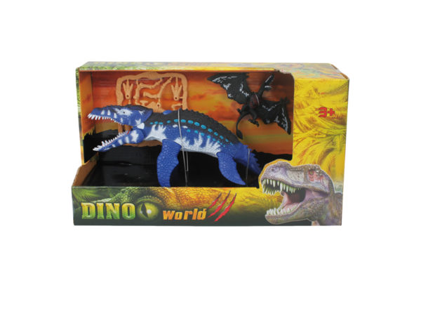 realistic dino playset action dinosaur model mosasaur toy for kids