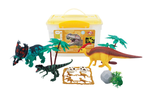 dinosaur playset dino toy for kids dino storage box