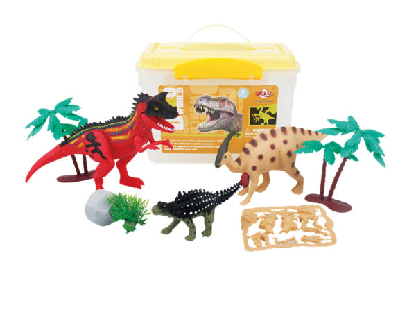 dino playset dinosaur toy for kids dino storage box