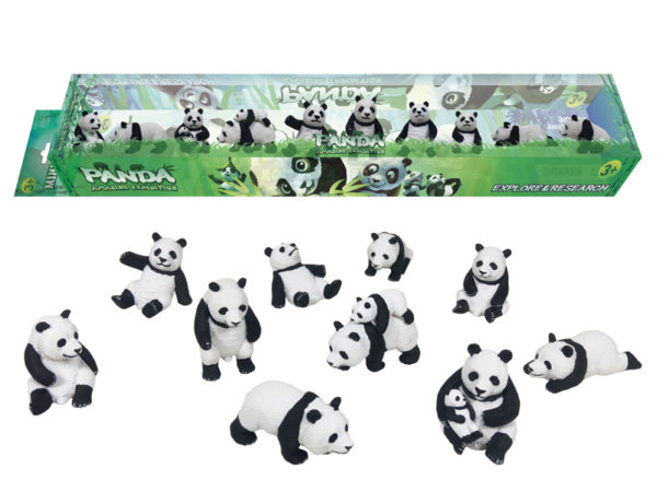 Panda toy Animal model zoo animal toy