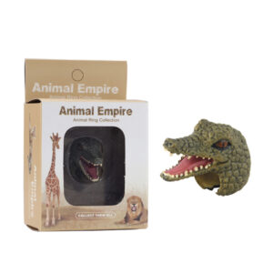 animal Crocodile ring toy zoo promotion toy for kids