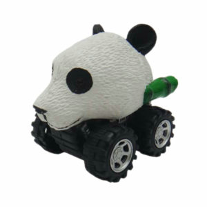 Panda toy animal head car plastic toys