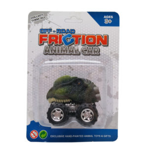 Dino car toy dilophosaurus toy friction pull back truck toys