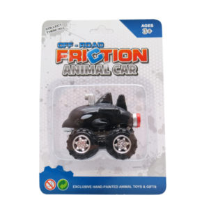 Orca toy car friction pull back toy vehicles