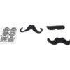 Pirate mustache toy black beard cosmetic toy