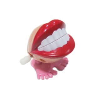 wind up toy wind up jumping teeth funny toy