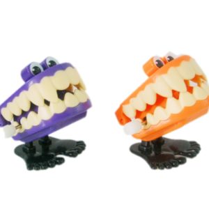 Wind up jumping teeth wind up toy funny toy