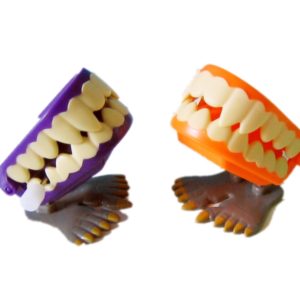 Wind up jumping teeth wind up toy funny toy