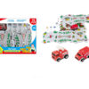 Vehicle toy puzzle track car B/O toy