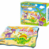 Puzzle game dinosaur set toy educational toy