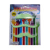 Glow in dark mustache pretending toy funny mustache
