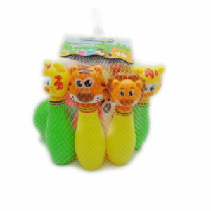 Bowling toy animal set cute sport toy