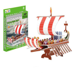 Intelligent puzzle 3D puzzle toy roman ships puzzle