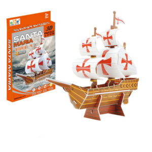 3D boat puzzle toy puzzle intelligent toy