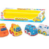 Friction vehicles toy cars cartoon set