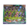 Metal vehicle toy animal set cute toys