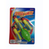 Foam rocket shooting toy with soft shooting bullet
