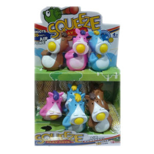 Shooting horse animal toy squeeze popper toy
