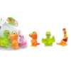 Vinyl dinosaur animal toy cute toys with BB whistle