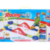 Friction railway car racing track motor funny game toy