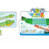 Crocodile water shooter gun water gun toy water shooter