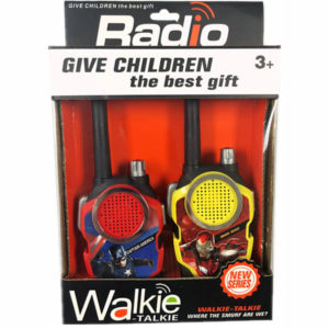 Role play toy walkie talkie toy cartoon interphone toy
