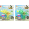Bubble gun toy dinosaur bubble gun toy gun with light