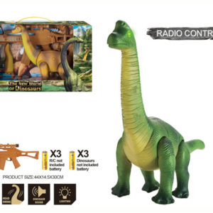 R/C infrared ray dinosaur toy dinosaur with light and sound animal world