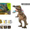 Dinosaur with light and sound R/C infrared ray dinosaur toy animal world