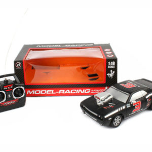 Black racing car vehicle toy remove control toy