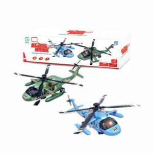 Musical helicopter light up toy battery option toy